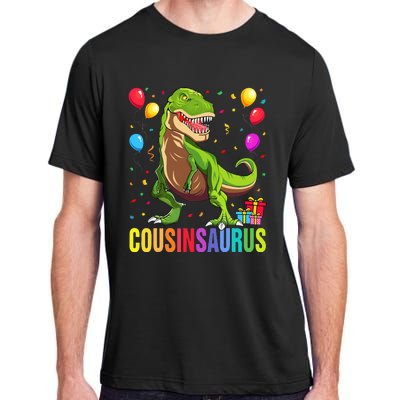 Cousinsaurus T Rex Dinosaur Cousin Saurus Family Adult ChromaSoft Performance T-Shirt