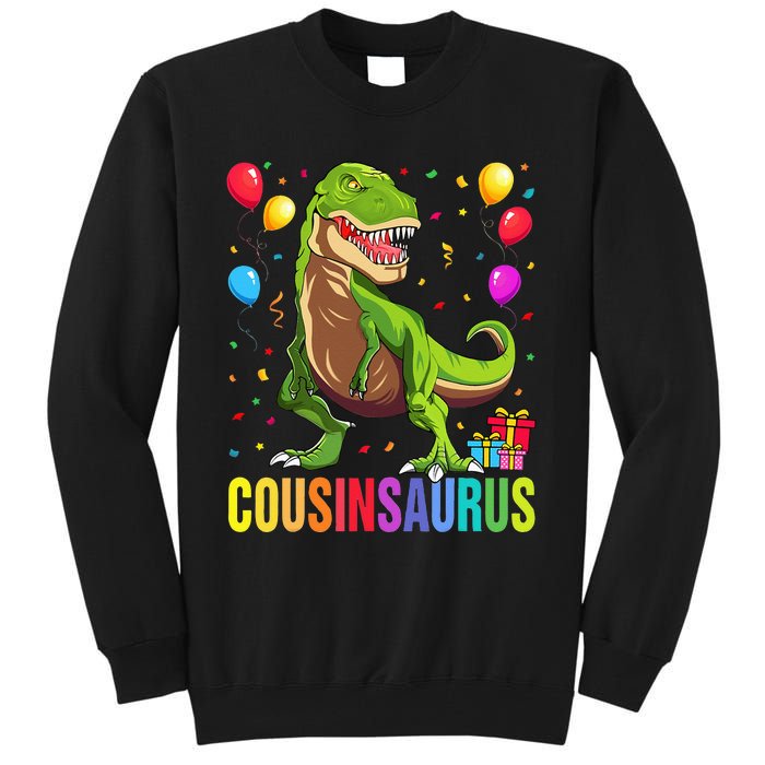 Cousinsaurus T Rex Dinosaur Cousin Saurus Family Tall Sweatshirt