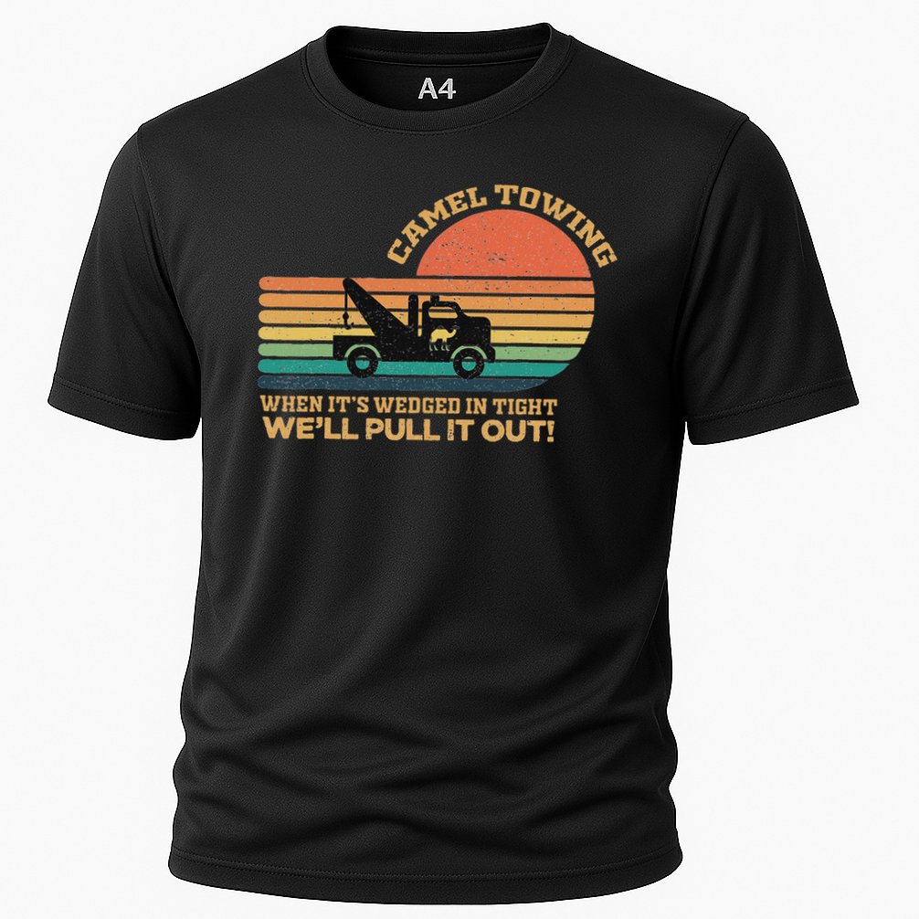 Camel Towing Retro Adult Humor Saying Funny Halloween Performance Shirt