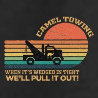 Camel Towing Retro Adult Humor Saying Funny Halloween Adult Drive Performance Visor