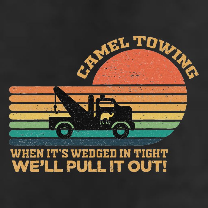 Camel Towing Retro Adult Humor Saying Funny Halloween Adult Drive Performance Visor