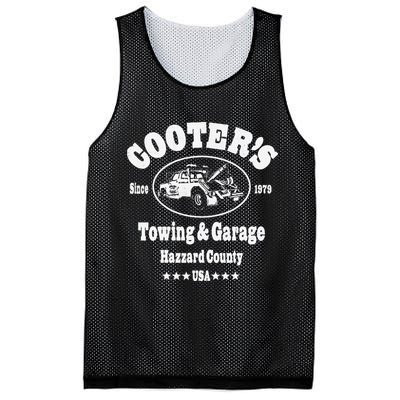 CooterS Towing & Repair Garage Mesh Reversible Basketball Jersey Tank