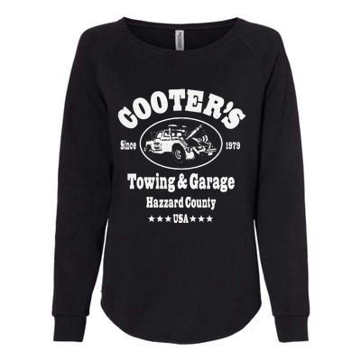 CooterS Towing & Repair Garage Womens California Wash Sweatshirt