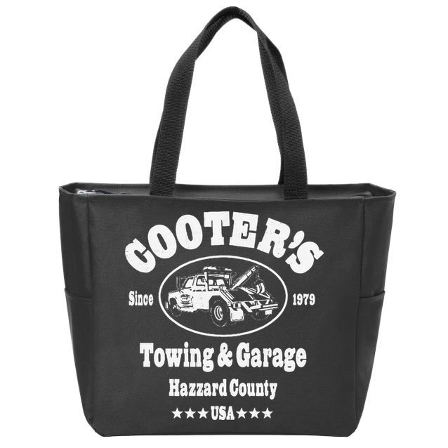 CooterS Towing & Repair Garage Zip Tote Bag
