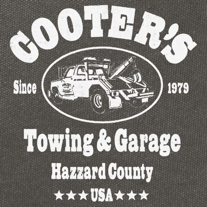 CooterS Towing & Repair Garage Cotton Canvas Backpack