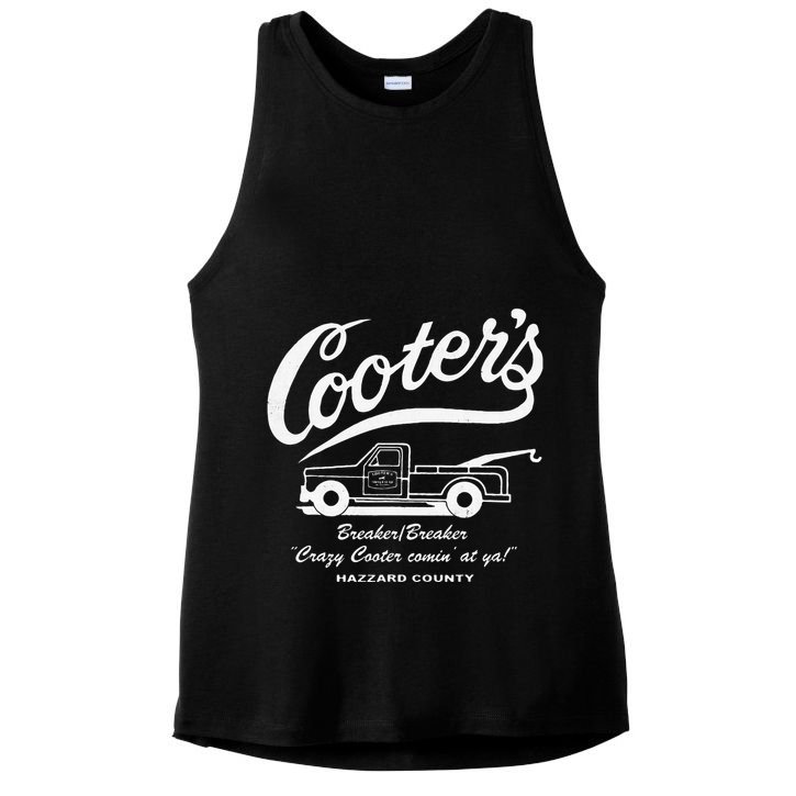 CooterS Towing & Repairs Garage Ladies PosiCharge Tri-Blend Wicking Tank
