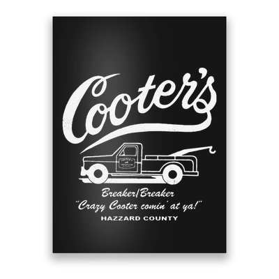 CooterS Towing & Repairs Garage Poster