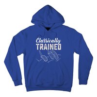 Classically Trained Retro Racing Three Pedals Ual Car Guy Cute Gift Hoodie