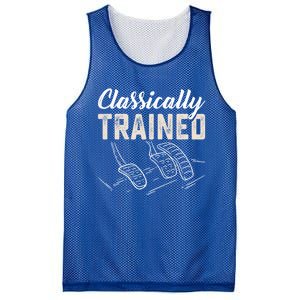 Classically Trained Retro Racing Three Pedals Ual Car Guy Cute Gift Mesh Reversible Basketball Jersey Tank