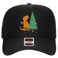 Cute T Rex Christmas Tree Hat
