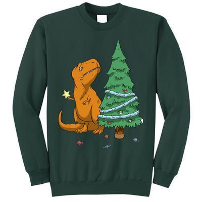 Cute T Rex Christmas Tree Sweatshirt
