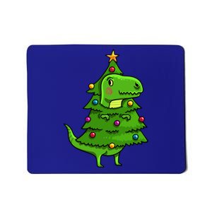 Cute Tree Rex Gift Funny Dinosaur Christmas Gift Mousepad