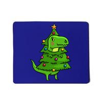 Cute Tree Rex Gift Funny Dinosaur Christmas Gift Mousepad