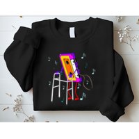 Cassette Tape Retro Vintage 70s 80s 90s Music Sweatshirt