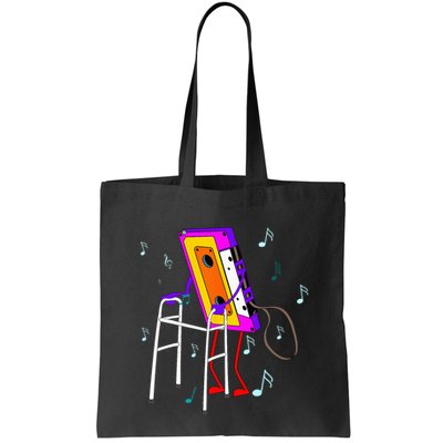 Cassette Tape Retro Vintage 70s 80s 90s Music Bag
