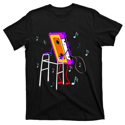 Cassette Tape Retro Vintage 70S 80S 90S Music T-Shirt