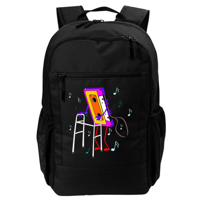 Cassette Tape Retro Vintage 70S 80S 90S Music Daily Commute Backpack