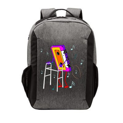 Cassette Tape Retro Vintage 70S 80S 90S Music Vector Backpack