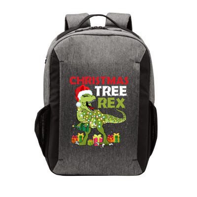 Christmas Tree Rex Trex Dinosaur Cool Gift Vector Backpack