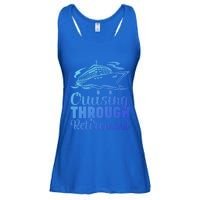 Cruising Through Retiret Cruise Cute Gift Ladies Essential Flowy Tank