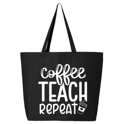 Coffee Teach Repeat 25L Jumbo Tote