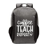 Coffee Teach Repeat Vector Backpack