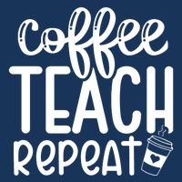 Coffee Teach Repeat Infant Baby Jersey Bodysuit