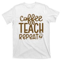 Coffee Teach Repeat T-Shirt