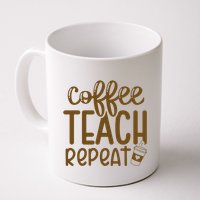 Coffee Teach Repeat Mug