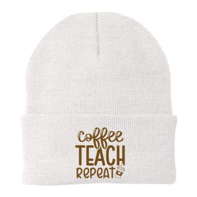Coffee Teach Repeat Beanie