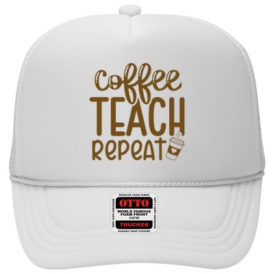 Coffee Teach Repeat Trucker Hat