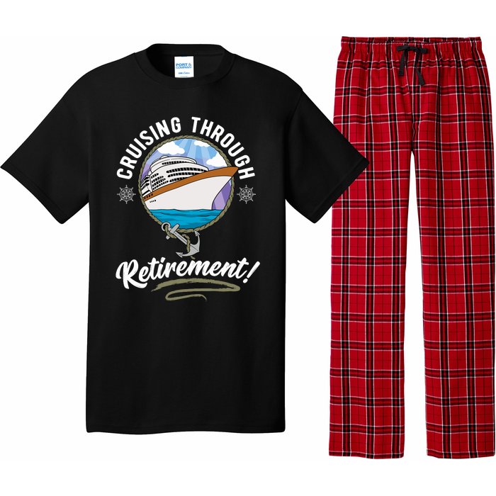 Cruising Through Retirement Cruise Pajama Set