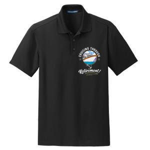 Cruising Through Retirement Cruise Dry Zone Grid Polo