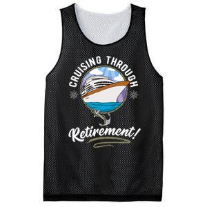 Cruising Through Retirement Cruise Mesh Reversible Basketball Jersey Tank