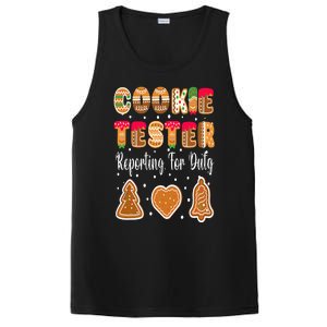 Cookie Tester Reporting For Duty Christmas Baking Team PosiCharge Competitor Tank