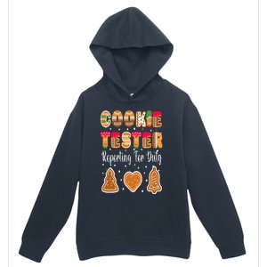 Cookie Tester Reporting For Duty Christmas Baking Team Urban Pullover Hoodie