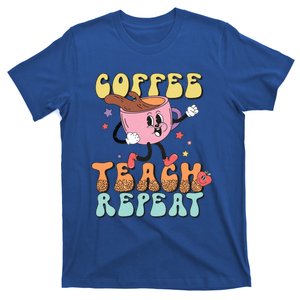 Coffee Teach Repeat Great Gift T-Shirt