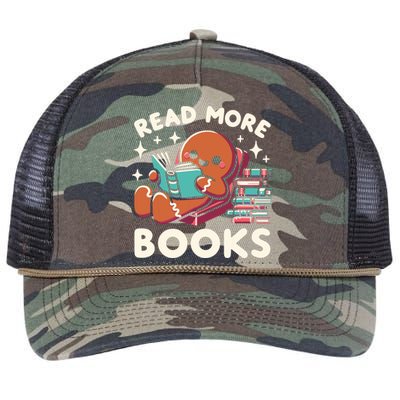 Christmas Teacher Read More Books Funny Women Retro Rope Trucker Hat Cap