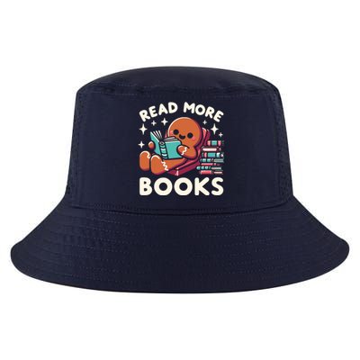 Christmas Teacher Read More Books Funny Women Cool Comfort Performance Bucket Hat