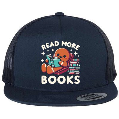 Christmas Teacher Read More Books Funny Women Flat Bill Trucker Hat