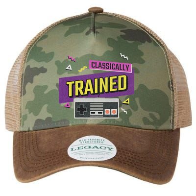 Classically Trained Retro Video Game 80s Legacy Tie Dye Trucker Hat