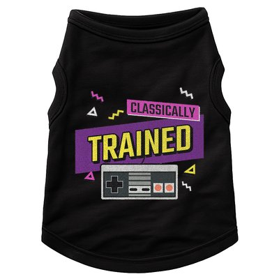 Classically Trained Retro Video Game 80s Doggie Tank