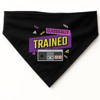 Classically Trained Retro Video Game 80s USA-Made Doggie Bandana