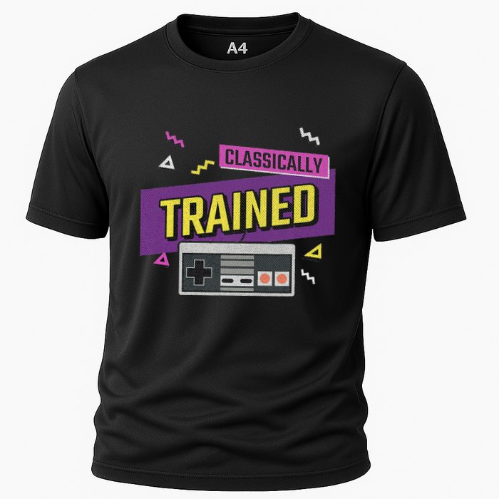 Classically Trained Retro Video Game 80s Performance Shirt