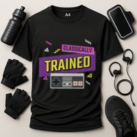 Classically Trained Retro Video Game 80s Performance Shirt