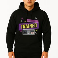 Classically Trained Retro Video Game 80s Hoodie
