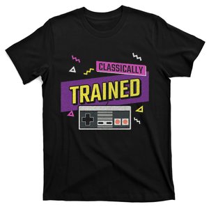 Classically Trained Retro Video Game 80s T-Shirt