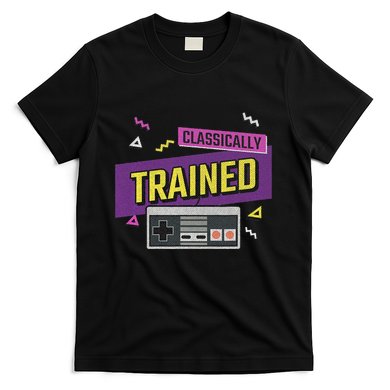 Classically Trained Retro Video Game 80s T-Shirt