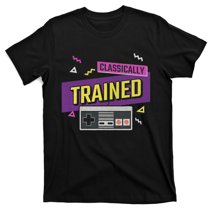 Classically Trained Retro Video Game 80s T-Shirt