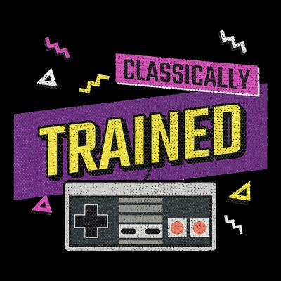 Classically Trained Retro Video Game 80s T-Shirt